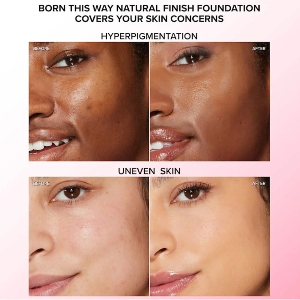 Too Faced Born This Way Natural Finish Longwear Liquid Foundation, Sable 1oz‎